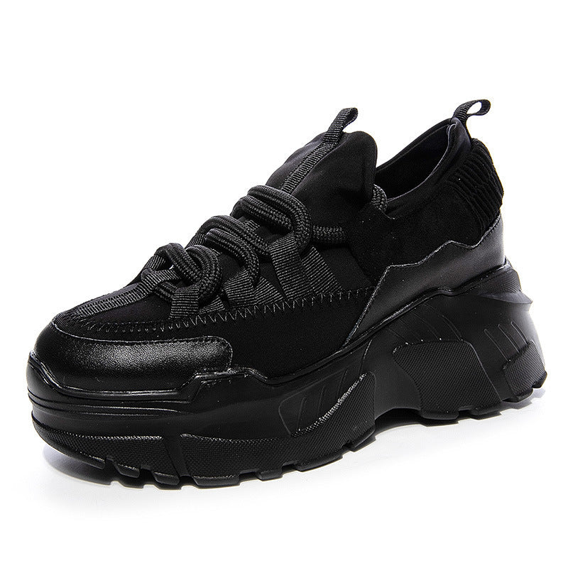 Elevated Chunky Sneakers for Women / Fashionable Daddy Shoes / Trendy White Sneakers for Women / Stylish Platform Sneakers / Women's Casual Chunky Sneakers / Comfortable White Streetwear Shoes / Modern Athleisure Sneakers / Non-Slip Platform Sneakers / High-Quality Women's Fashion Sneakers / Lightweight Trendy Sneakers 